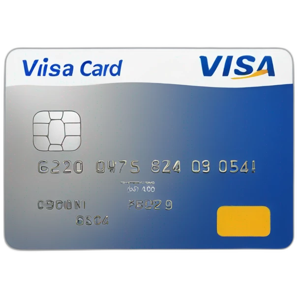 Visa card emoji