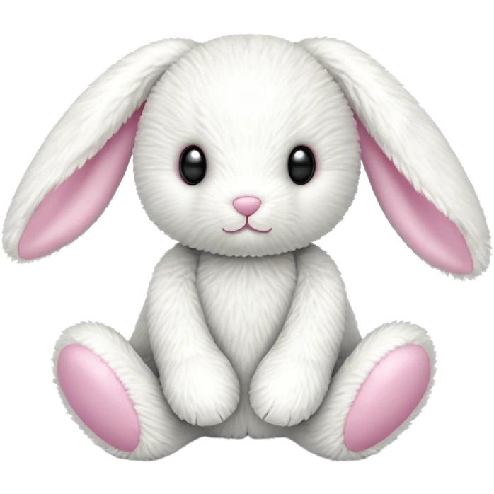 stuffed jellycat bunny  emoji