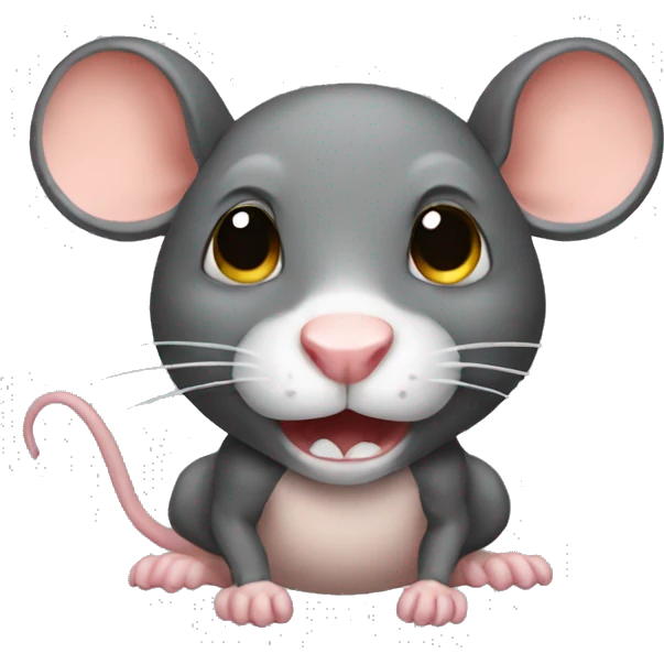 muscular rat emoji