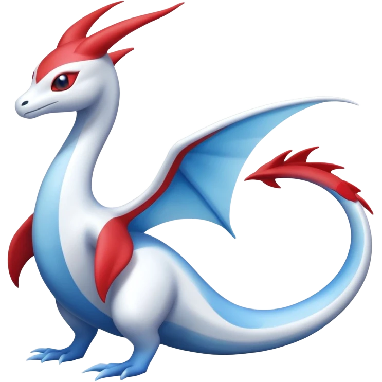 Dragonair-Latias-Fakémon-hybrid-creature (full body)  emoji