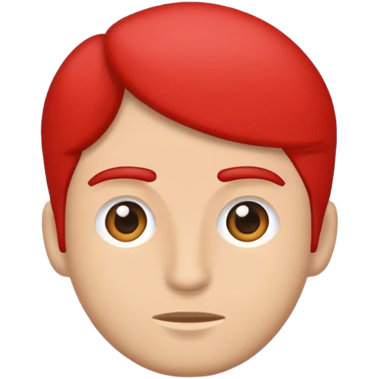 quiero un ave coloreado de rojo azul un poco de marron en todo el contorno al tamaño de un hombre emoji