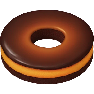 Jaffa cake emoji
