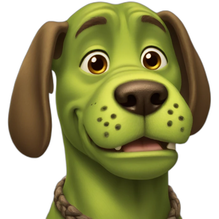 shrek dog emoji