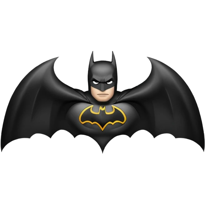 Batman symbol emoji