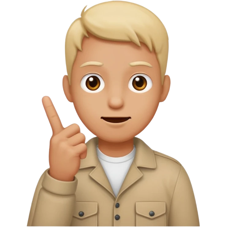 Mischievous with 2 middle fingers emoji