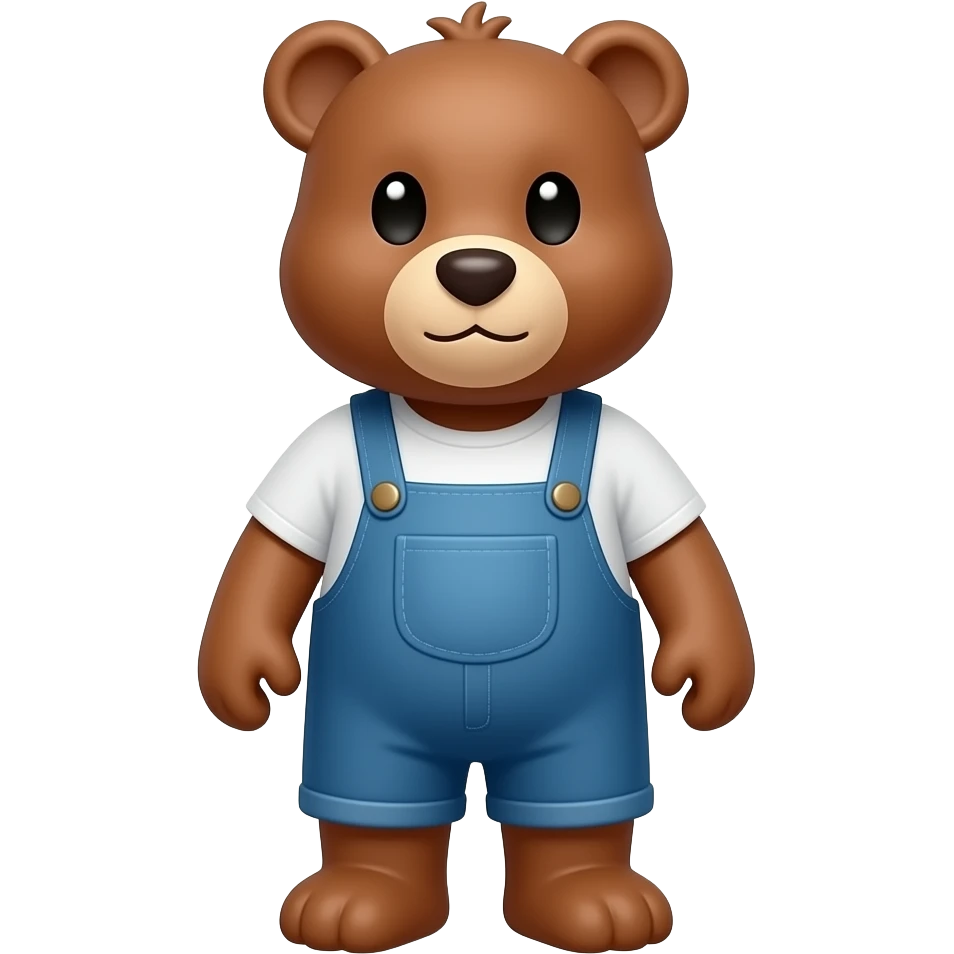 Social bear emoji