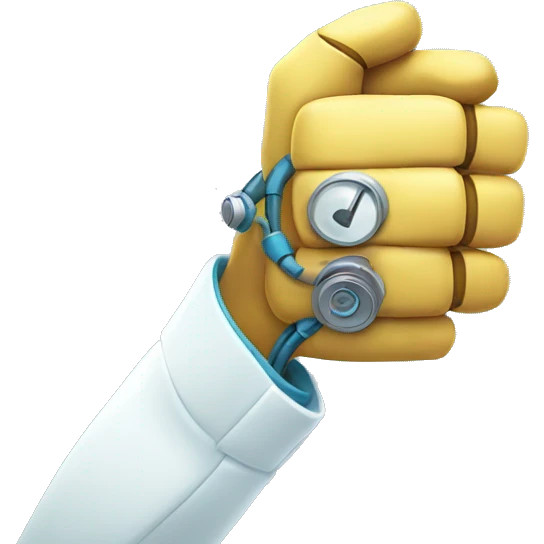 doctor robot handshake emoji