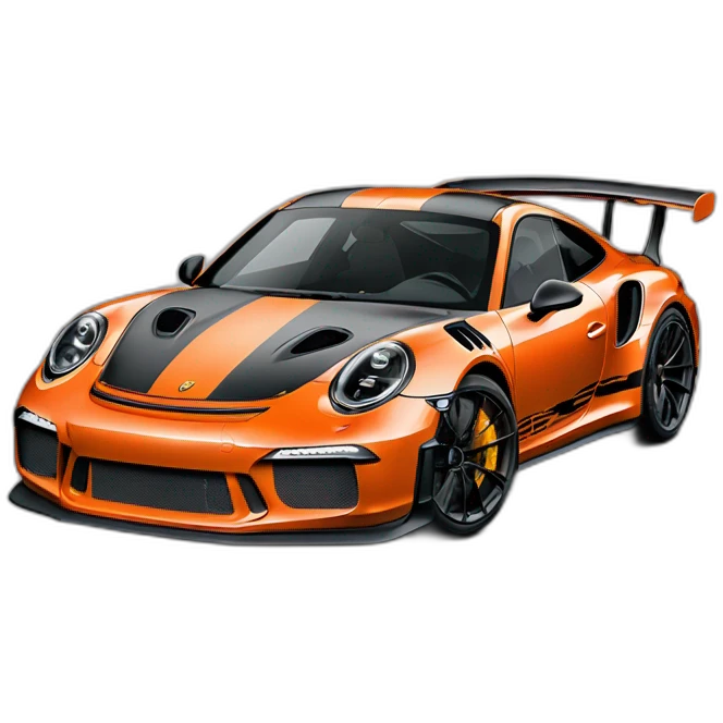 porche 911 gt3 rs emoji