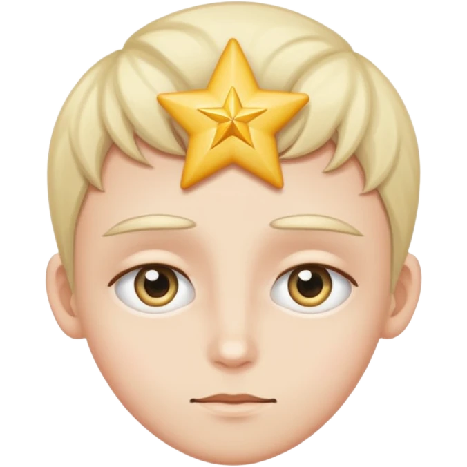 yıldız gözlü kendi  emoji