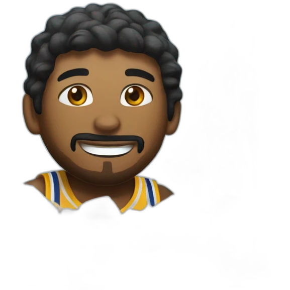 an nba player inside a block of ice emoji