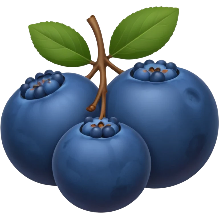 blueberries emoji