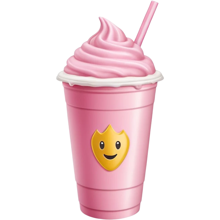 erdbeer milchshake mcdonalds emoji