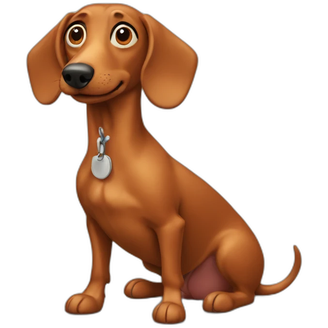 Wiener dog emoji