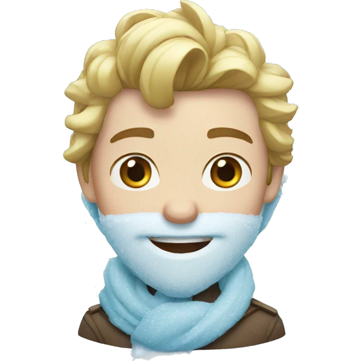 frozen guy emoji