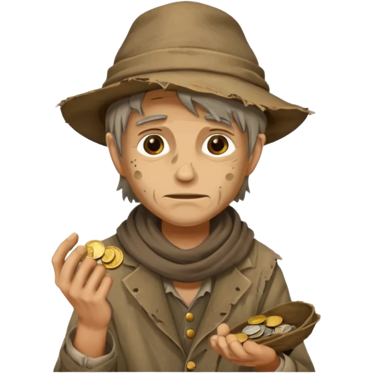 beggar emoji