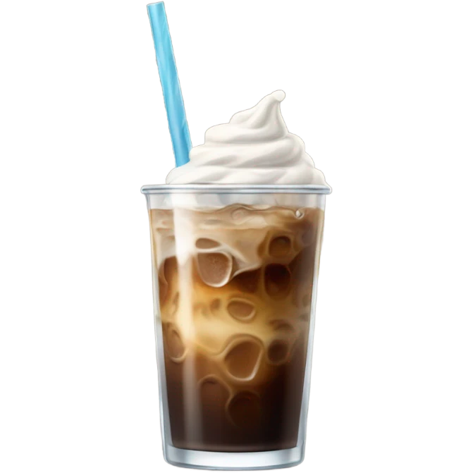 Ice coffee  emoji