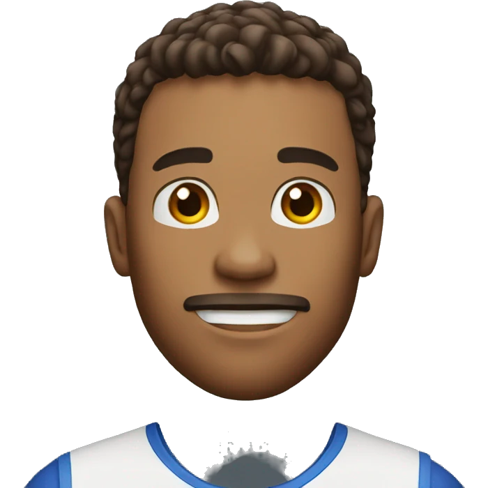 Long jumper man emoji