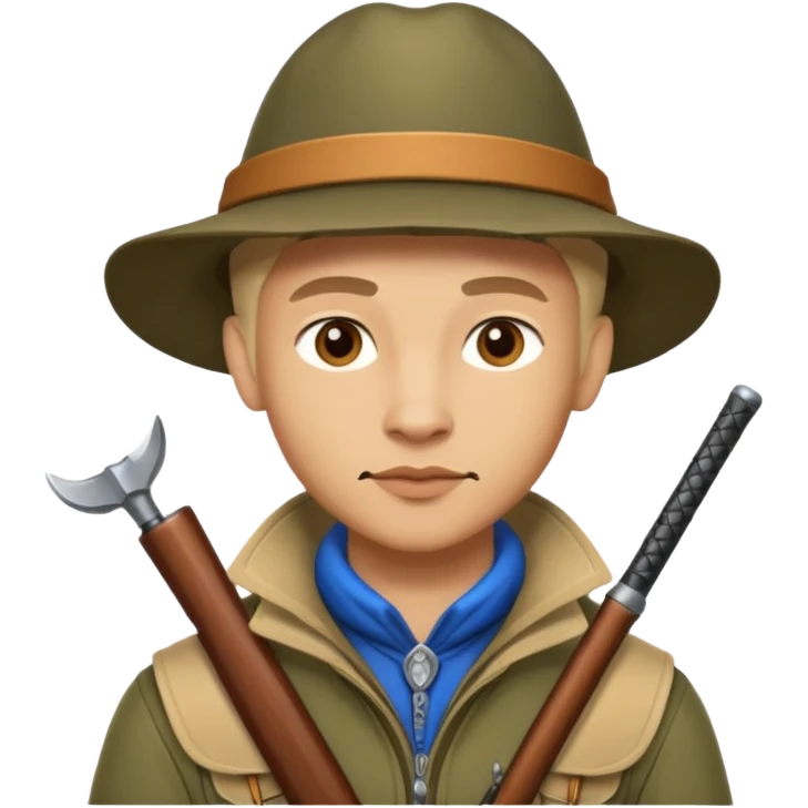 Un chasseur alpin français  emoji