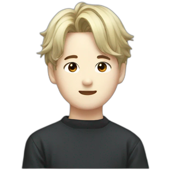 Suga of BTS emoji