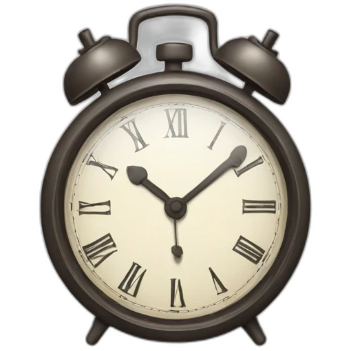 horloge emoji