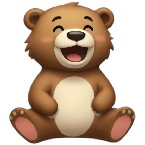 kuma-laugh emoji