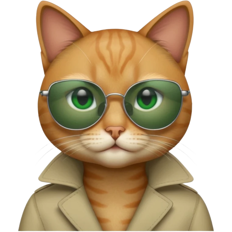 Cat wearing sunglasses emoji