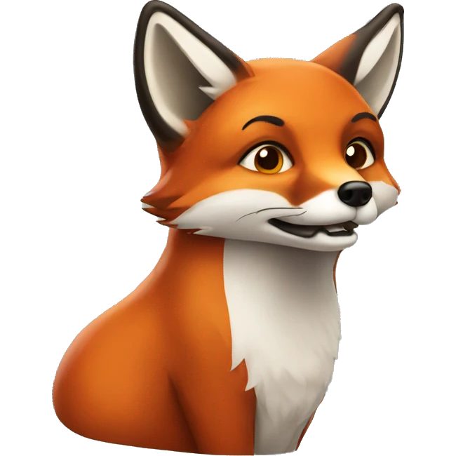red fox emoji