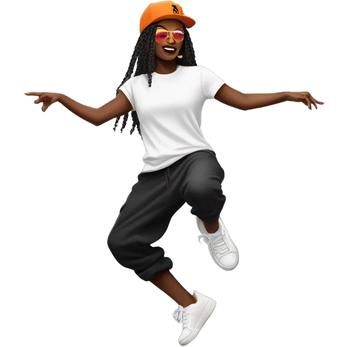 Dancers of hip-hop  emoji