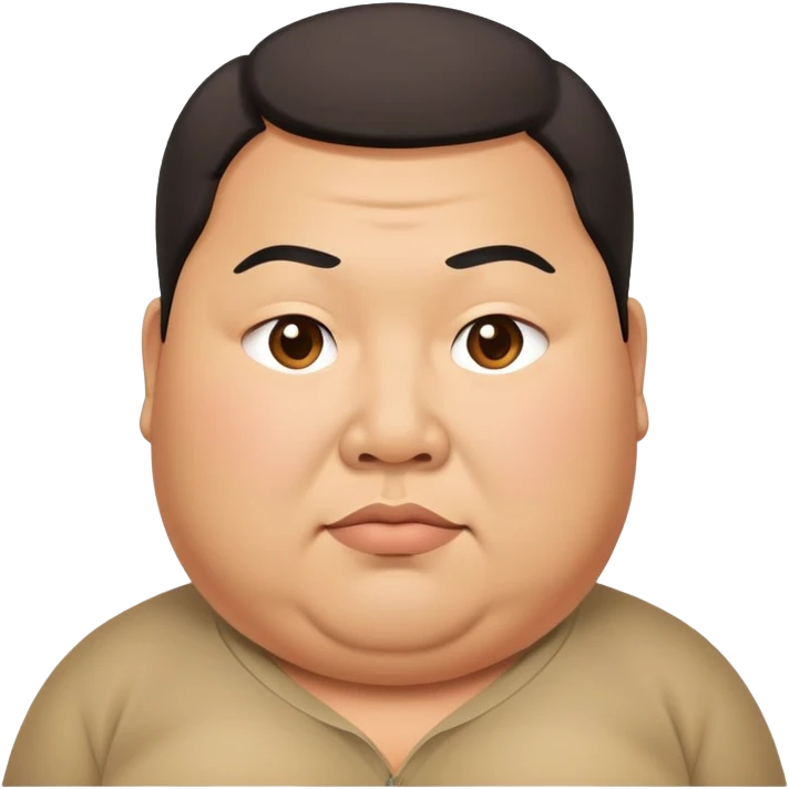 Fat asian man emoji