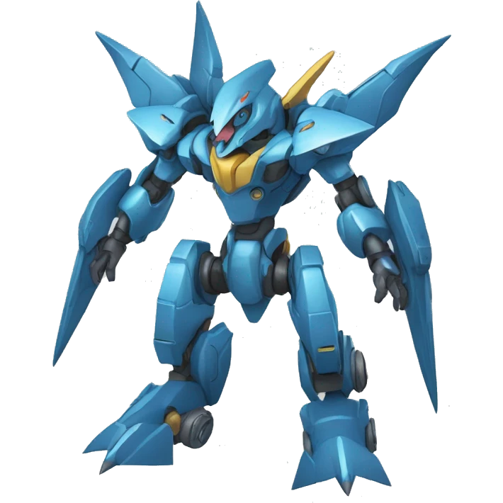 Sharpedo-Gabite-Salamence-Medabot-Mecha full body emoji
