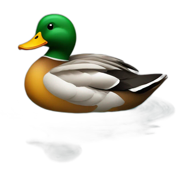 duck in the water emoji