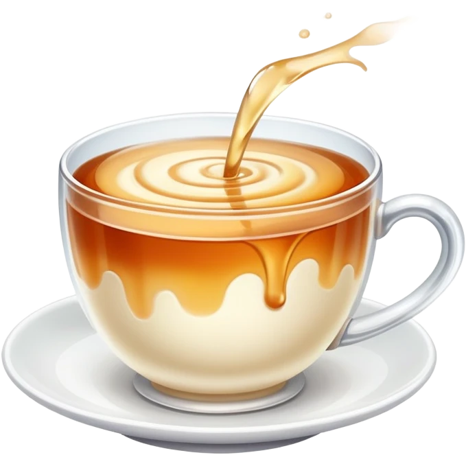 tea milk emoji