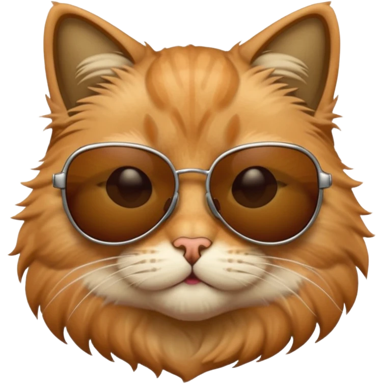 Cat wearing sunglasses emoji