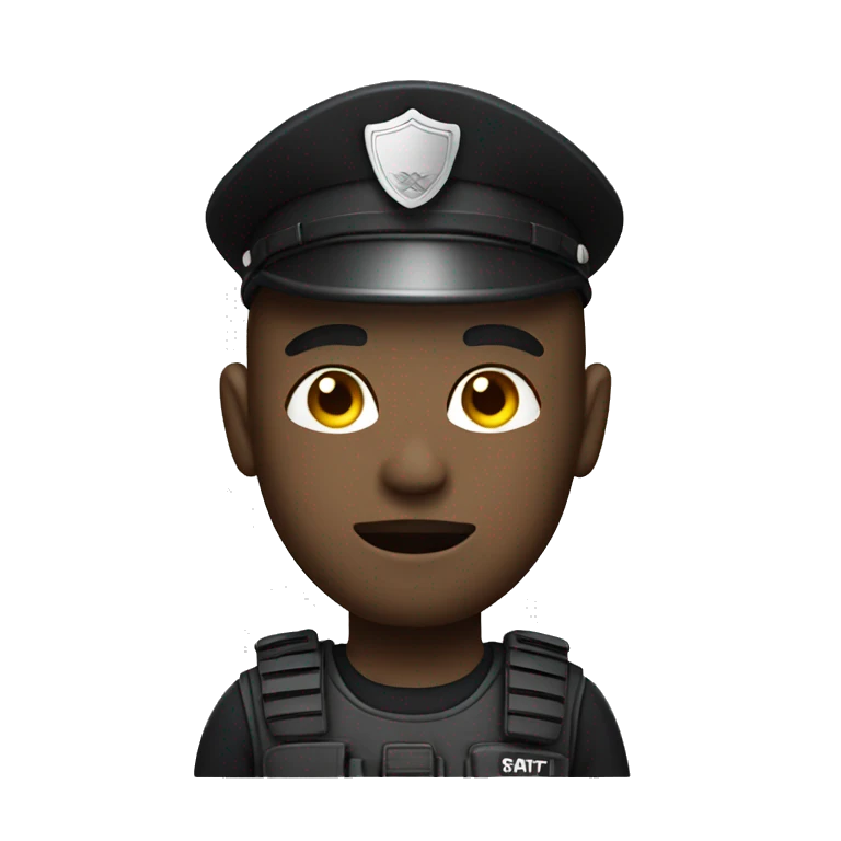 SWAT policeman emoji