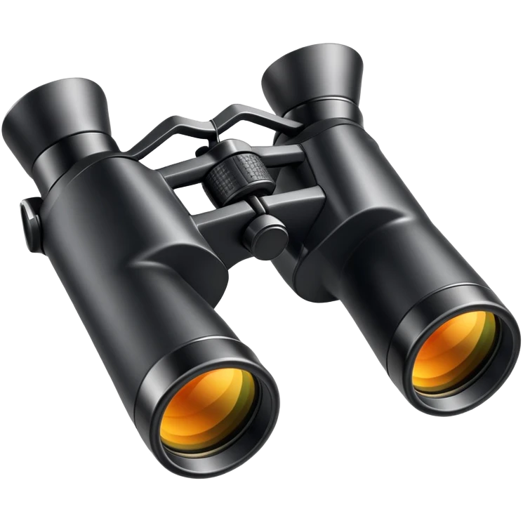 binoculars with shine emoji