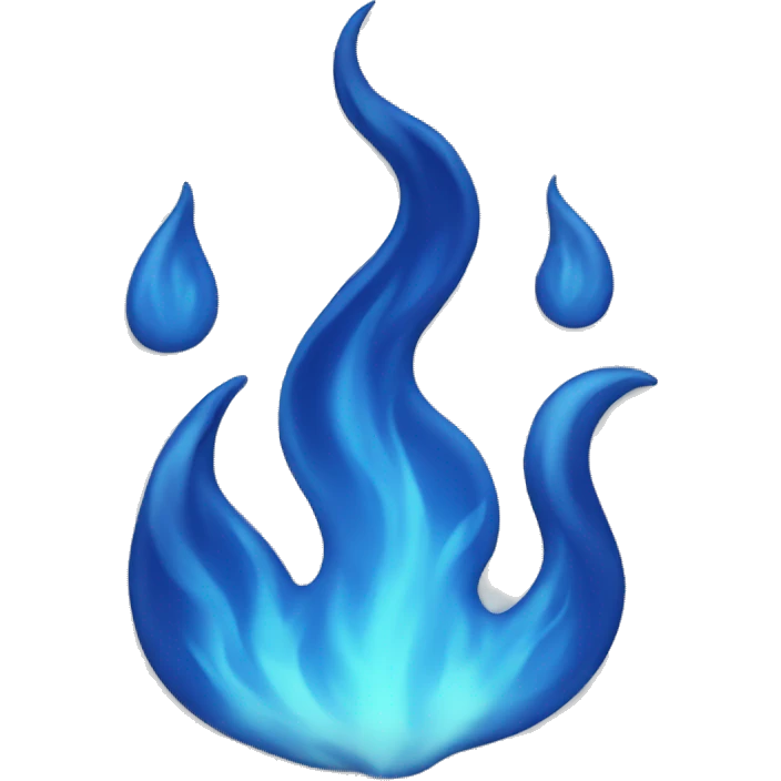 blue fire emoji
