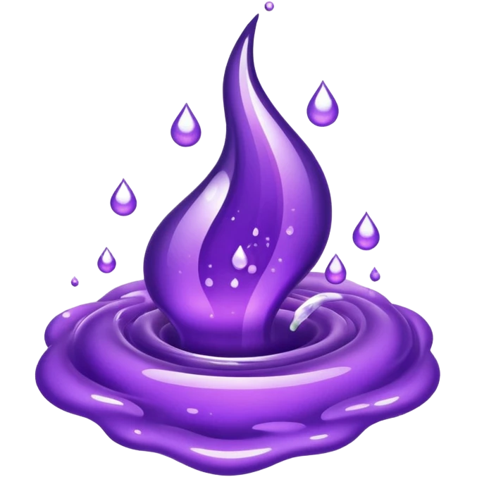 glitter purple remedy emoji