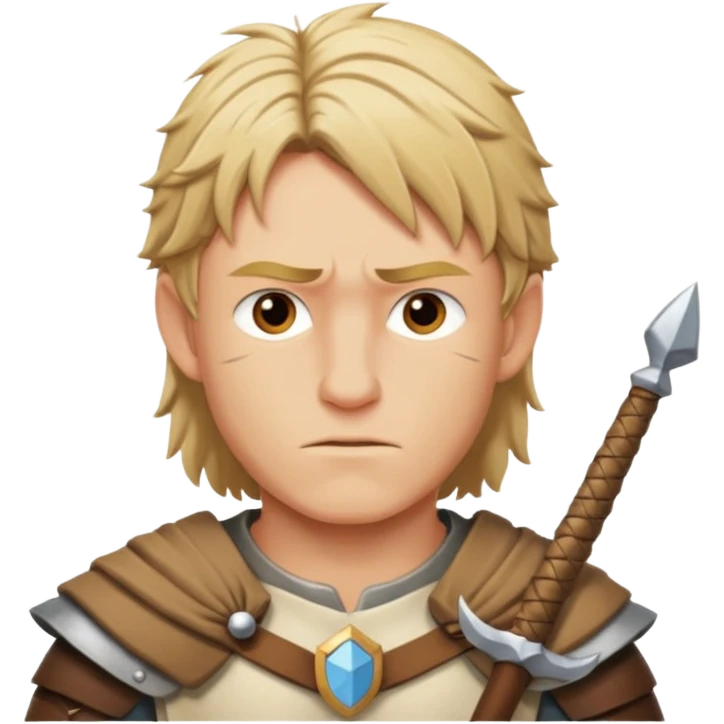 Thorfin avec son père et des flèches  emoji