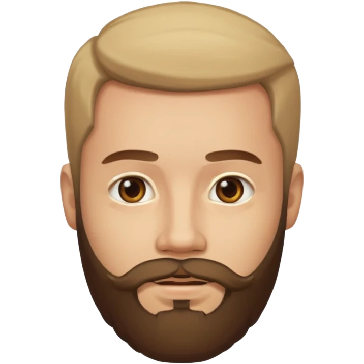 A man with a beard  emoji