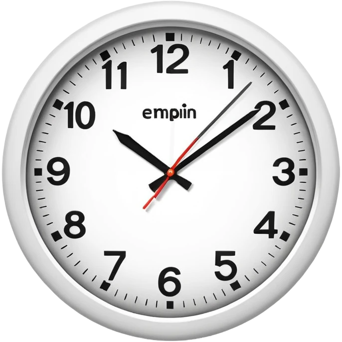 quiero un reloj  de pared 2pm  emoji