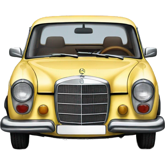 Mercedes 190 emoji