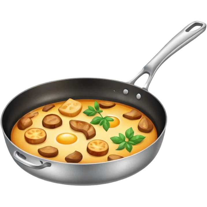 Cooked frying pan  emoji