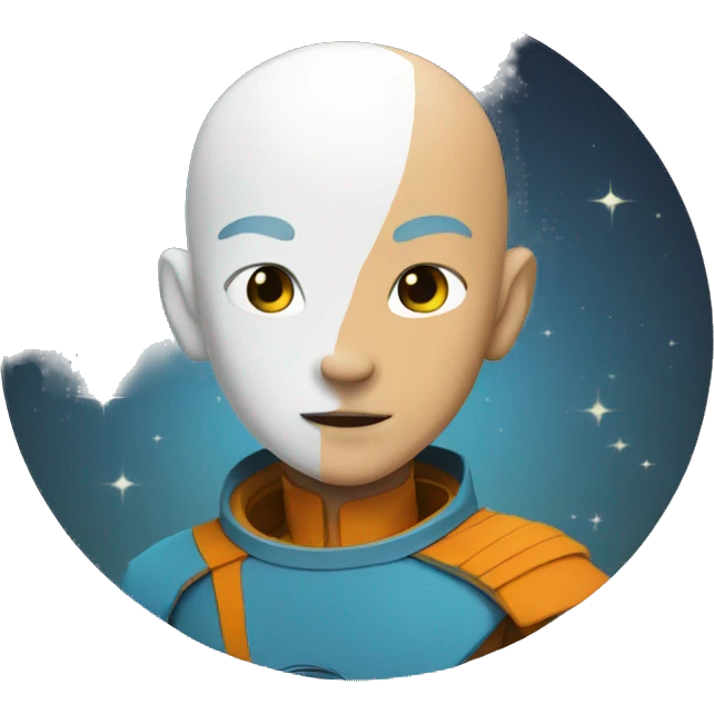 spaceman aang emoji