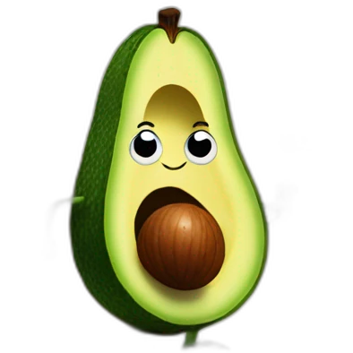 Avocado defending himself in front of a judge emoji