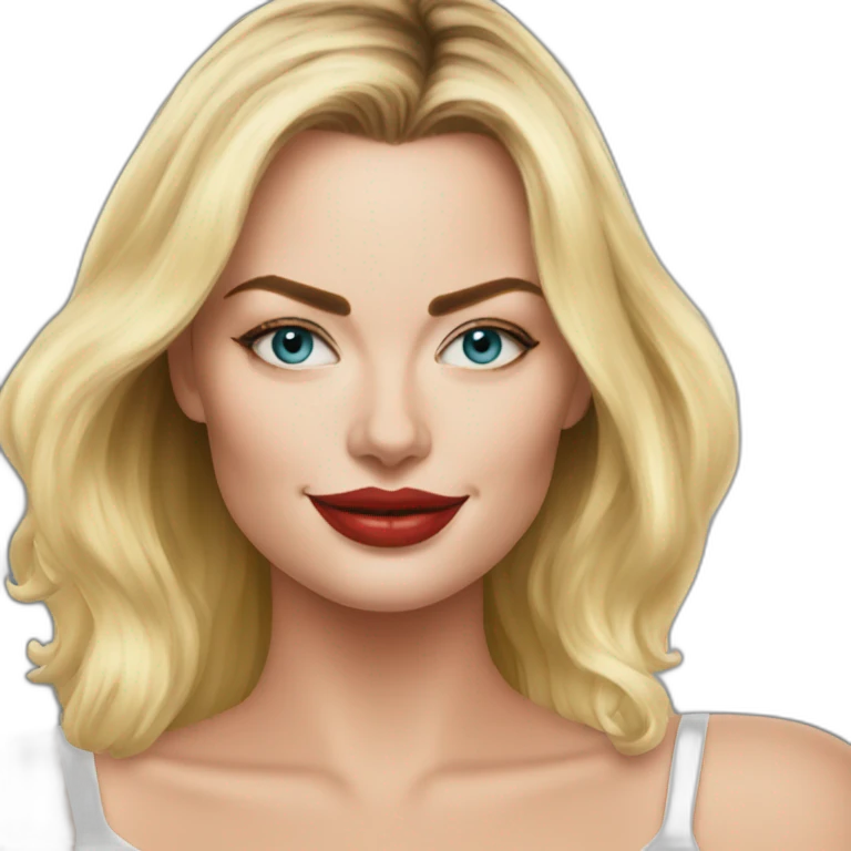 Margot Robbie emoji