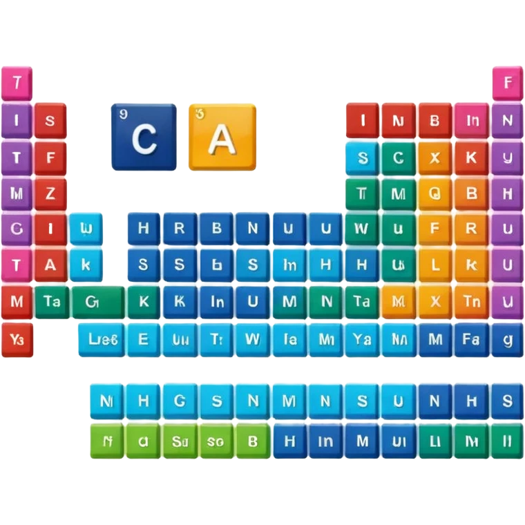periodic table emoji