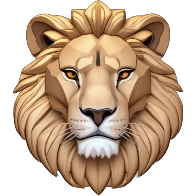 Un lion  emoji
