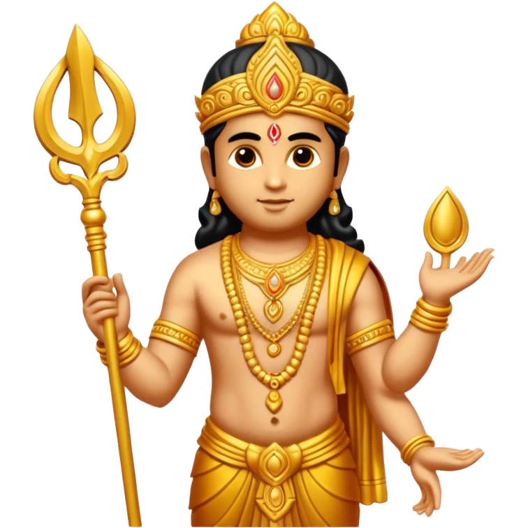 Lord murugan weapon emoji