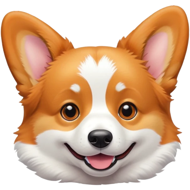 Весёлый корги emoji