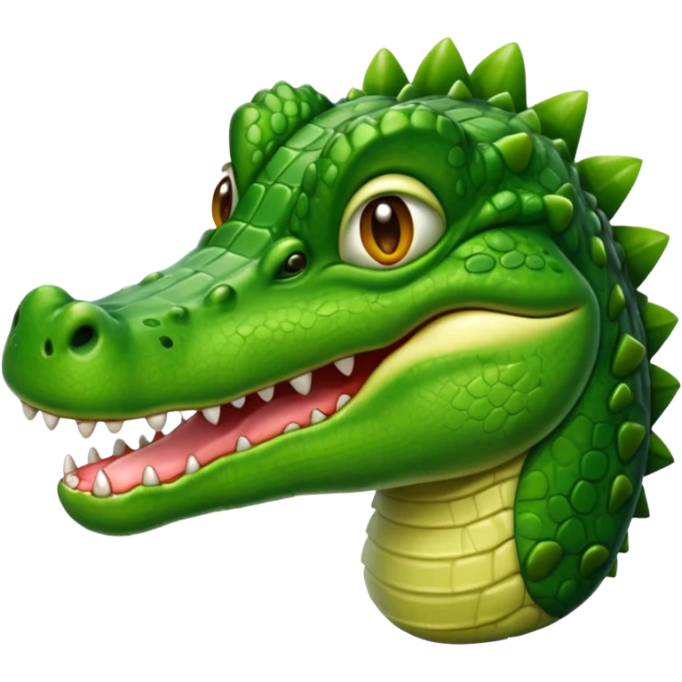 drooling from mouth crocodile emoji emoji